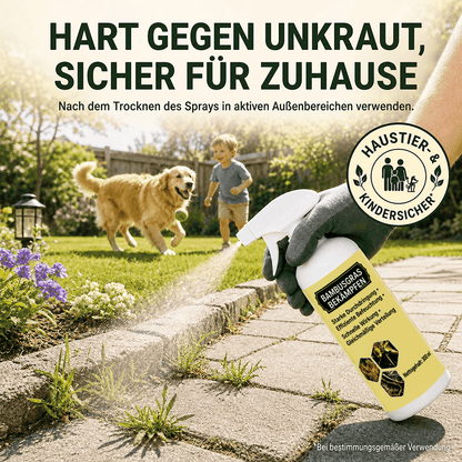 Schnell wirkendes natürliches Unkrautvernichtungsmittel mit langanhaltendem Schutz 🌼