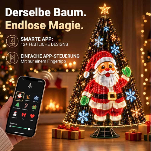 🎄Intelligente animierte Weihnachtsbaumbeleuchtung — Erwecken Sie Ihren Weihnachtsbaum zum Leben!🎅