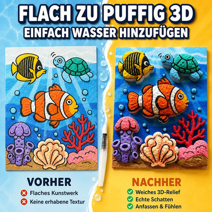 IEY® 3D Plusterpapier mit Relief-Effekt🌼