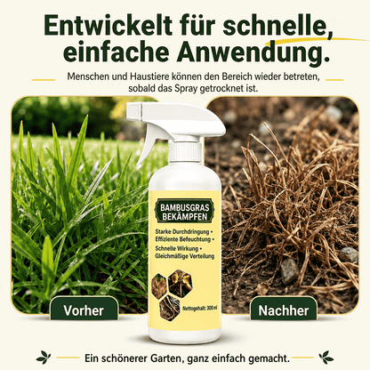 Schnell wirkendes natürliches Unkrautvernichtungsmittel mit langanhaltendem Schutz 🌼