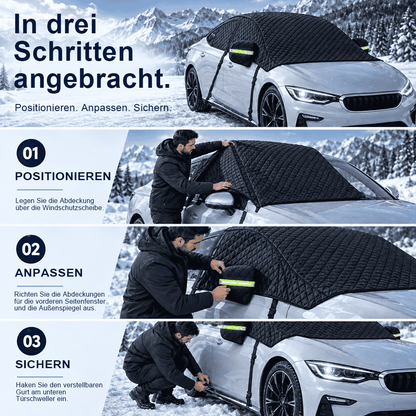 ❄️ Magnetische Windschutzscheibenabdeckung – Schutz vor Schnee, Eis und jedem Wetter