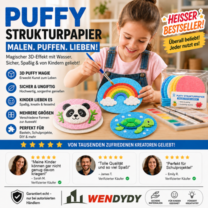 IEY® 3D-Strukturpapier mit Aufpluster-Effekt