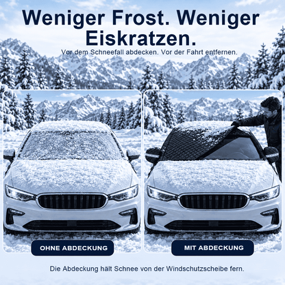 ❄️ Magnetische Windschutzscheibenabdeckung – Schutz vor Schnee, Eis und jedem Wetter