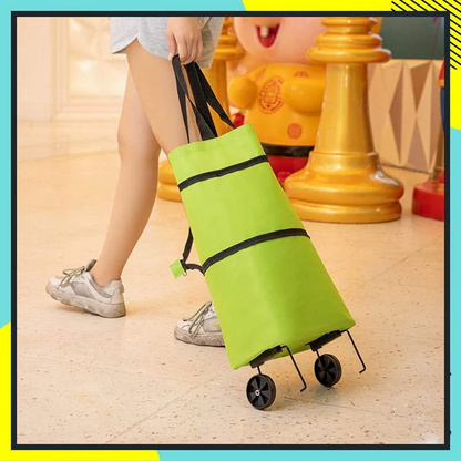 🛢️ Angebot 2026 – Mehr als 31.000 verkauft! 2-in-1 faltbarer Einkaufstrolley