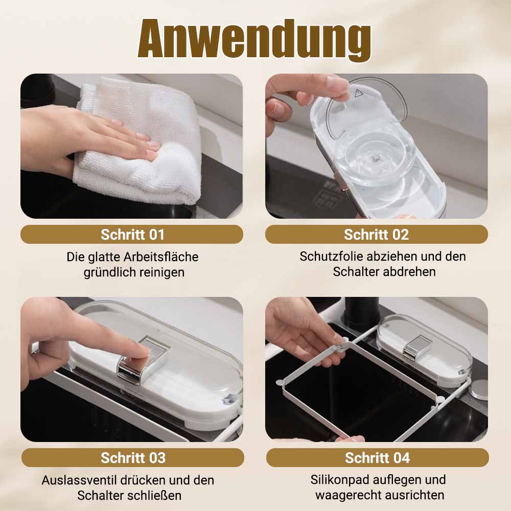 2-in-1 Spülbecken-Filterkorb mit Saugnapf – Beweglicher Abfallfilter mit Einweg-Abflussnetzen