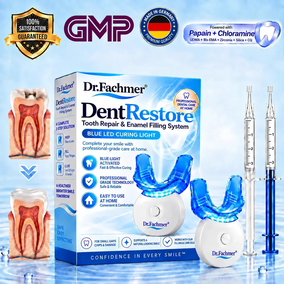 Dr.Fachmer® DentRestore Zahnreparatur- und Füllsystem 🌻