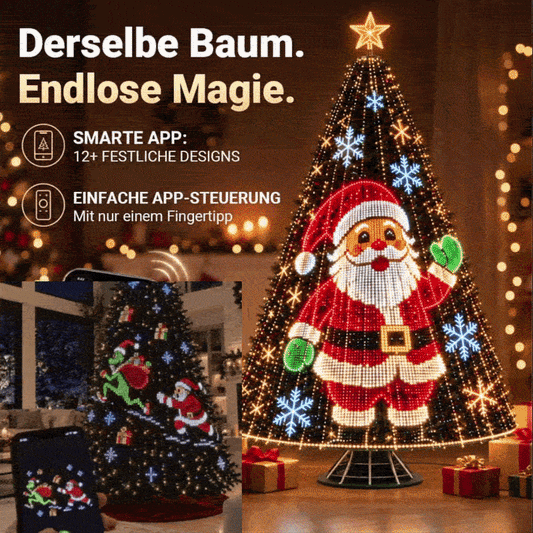 🎄Intelligente animierte Weihnachtsbaumbeleuchtung — Erwecken Sie Ihren Weihnachtsbaum zum Leben!